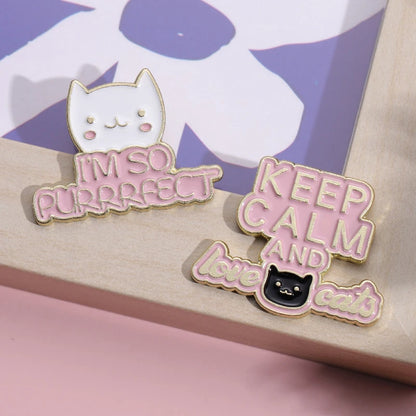 Fun & Cute Cat Lover Pins